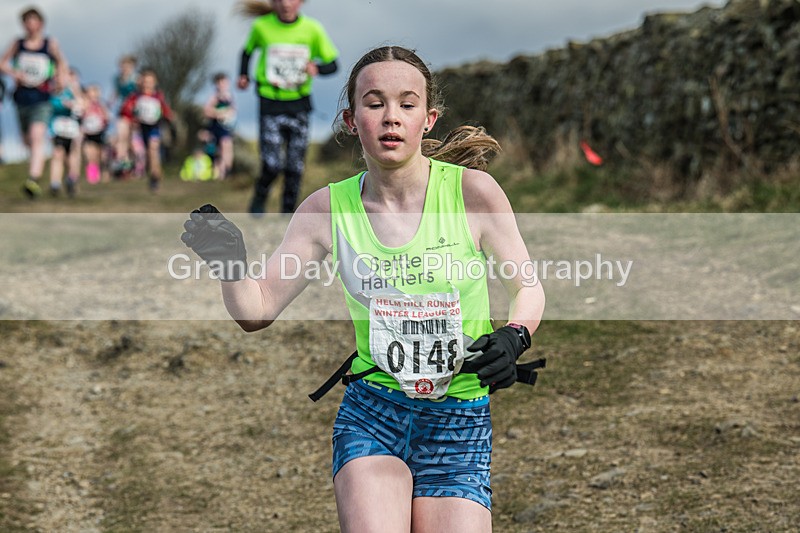 Helm Hill -113 - Kendal Winter League Helm Hill Fell Races (Under 13/15/17 & Seniors) Sunday 16th March 2025