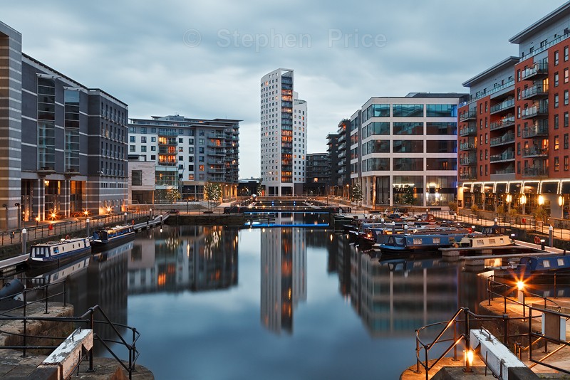 Clarence Dock | New Dock Waterfront | Leeds Night Photo