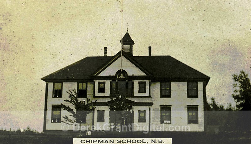 Chipman School Chipman New Brunswick Canada - Historic New Brunswick
