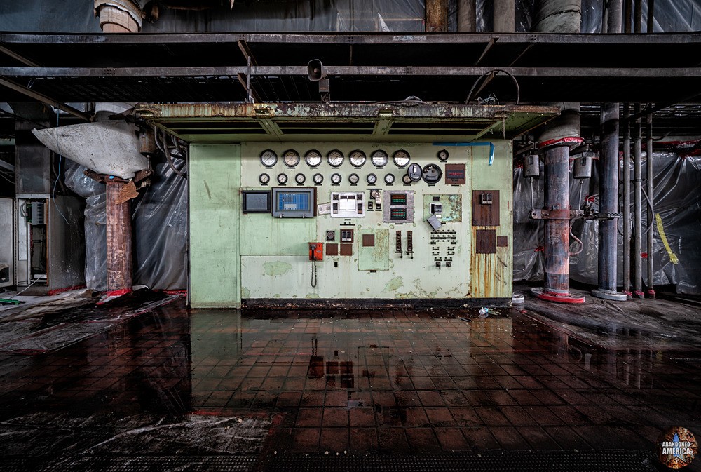 Penwood Power Station (Sparrows Point, MD) | Murky Reflections - Penwood Power Station