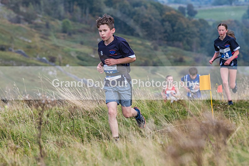 Year 7-141 - The English Schools Fell Running Championship Giggleswick Year 7 Sunday 6th October 2024