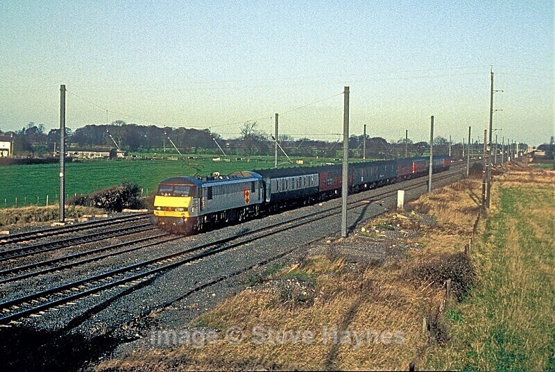 19th Nov 1992 - Northallerton to Thirsk - East Coast Main Line