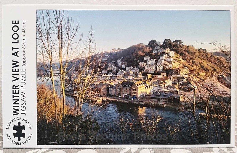 Looe view in winter jigsaw - JIGSAWS