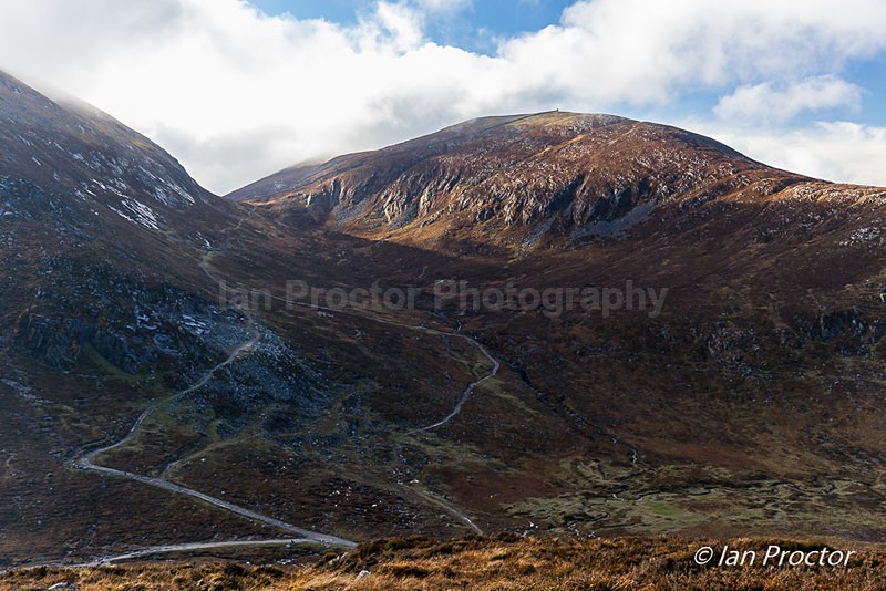 Slieve Meelmore in Autumn Cloak - Mourne Mountains