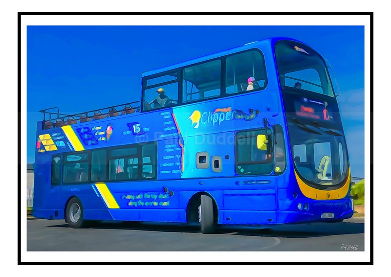 Moving Britain, Taxis & Buses by Paul Duddell, Whispers & Strokes - Artist, Painter, and Photographer