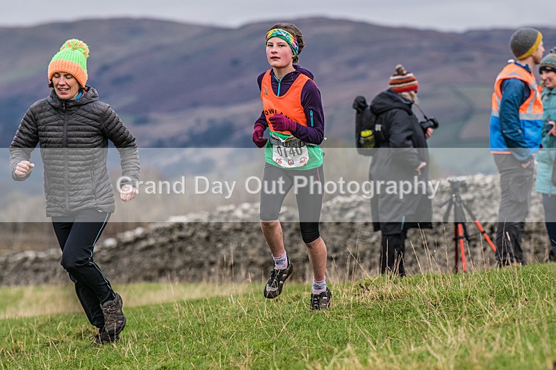 Cunswick U13-208 - Kendal Winter League Cunswick Scar Junior Under 13 Fell Race Sunday 26th January 2025