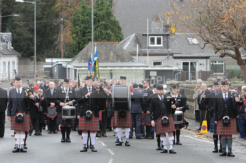004 - Remembrance Sunday in Selkirk 2025