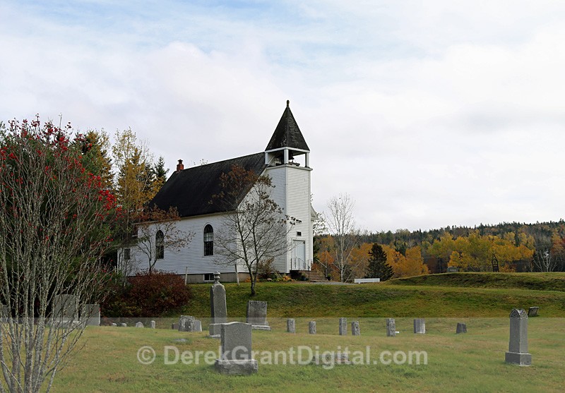 St. Barnabas Church & Cemetery - Barneville, New Brunswick, Canada - Churches of New Brunswick