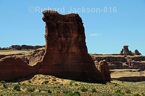 Sheep's Head Rock - Arches National Pk.-2011