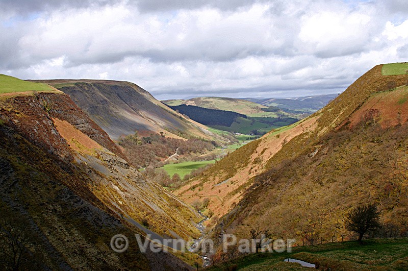 Mid Wales - UK. Landscapes