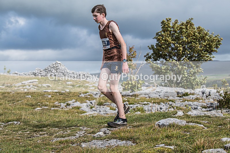 ESFRC Year 10-11-218 - English Schools Fell Running Championships Year 10-11 Giggleswick Saturday 1st October 2022
