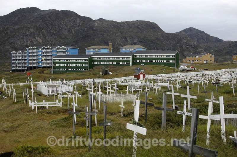 Sisimuit graveyard - Greenland West Coast