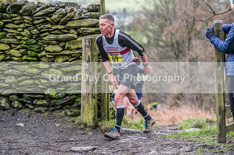 BB Kong-207 - Kong Running BB Kong Fell Race Saturday 17th February 2024
