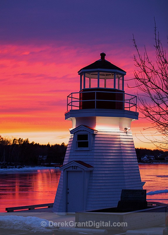 Frozen Light - Sunset/Moonrise