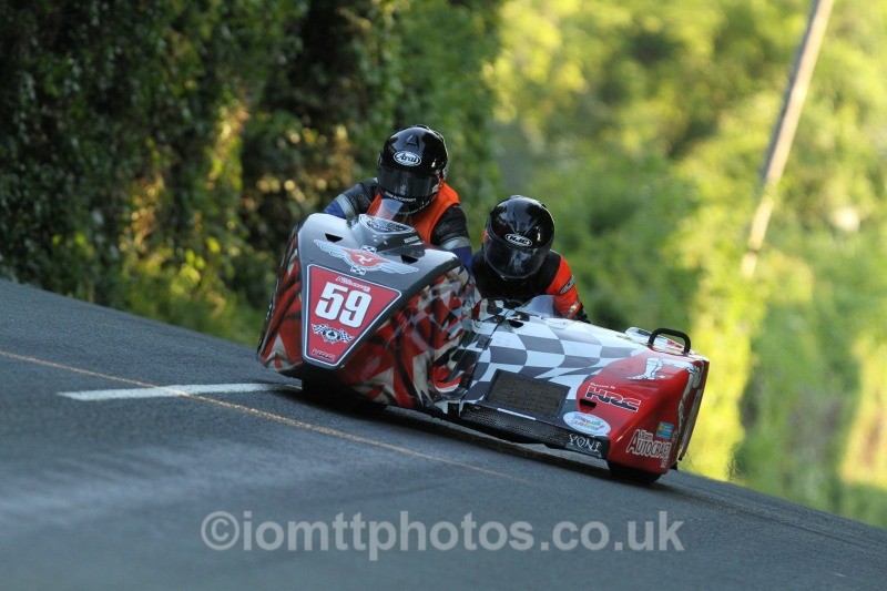 Phil Biggadyke / Hayley Jayne Capewell - Friday Practice - Sidecars