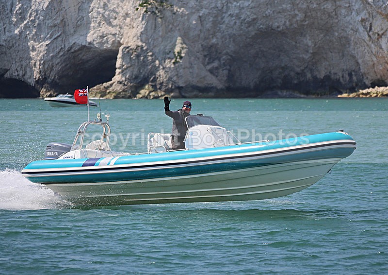 130526 COBRA RIB TURQUOISE WT7A4924 - RIBs, Tenders, Dories, Dinghies