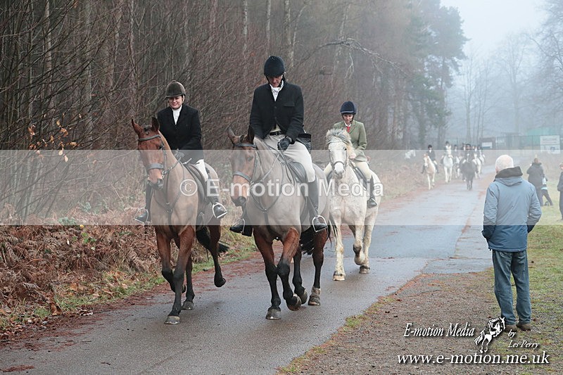 HUPY 261224 259 - Pytchley with Woodland Hunt Boxing Day Meet 26th December 2024