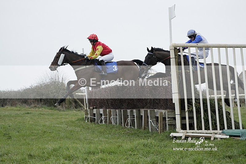 PtP 040323 730 - Duke of Beauforts Hunt Point-to-Point Didmarton 04/03/23