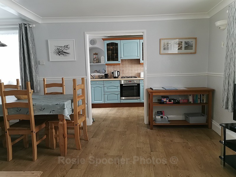 Dining and kitchen view - ROSIE'S HOLIDAY LET DOLPHINS
