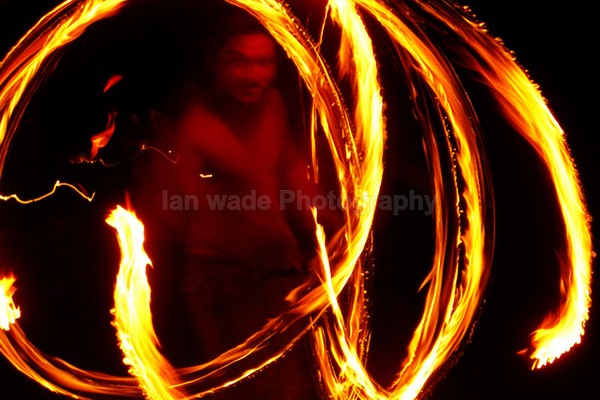 Fire juggler _THA018 - South East Asia, Photography