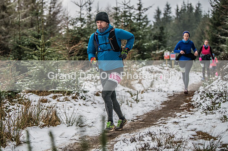 Glentress-1452 - High Terrain Events Glentress 10K 21K & 42K Trail Races Sunday 16th February 2025