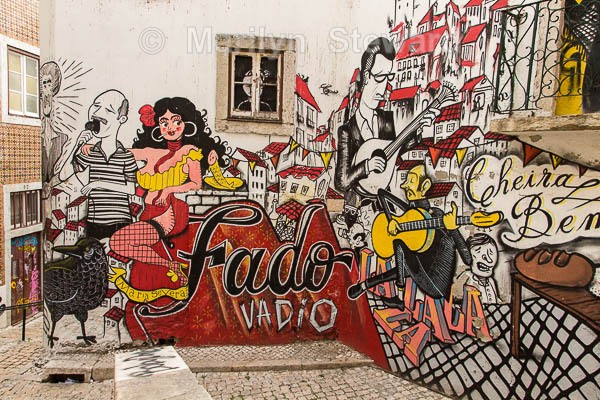 Lisbon - Fado artwork - Portugal and a hint of Spain