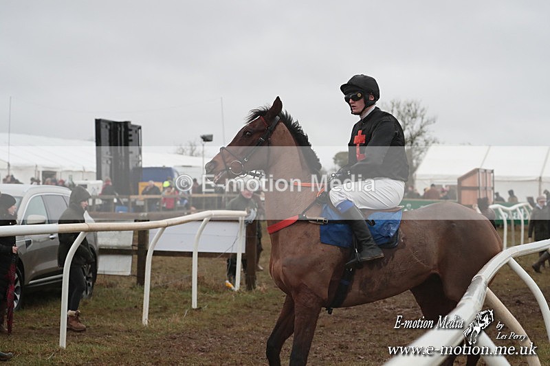 PtP 260125 459 - Cocklebarrow Point-to-Point racing with the Heythrop Hunt 26/01/25