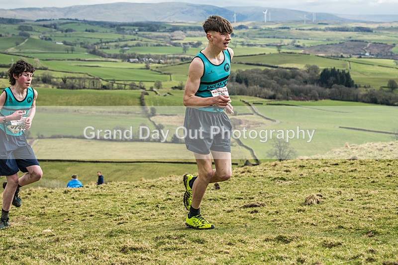 Helm Hill -279 - Kendal Winter League Helm Hill Fell Races (Under 13/15/17 & Seniors) Sunday 16th March 2025