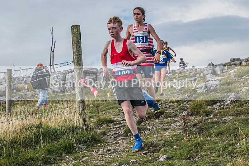 Year 8-9-168 - The English Schools Fell Running Championship Giggleswick Year 8-9 Sunday 6th October 2024