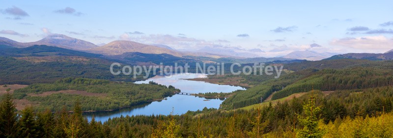 Glen Garry, Highland - Panoramic format