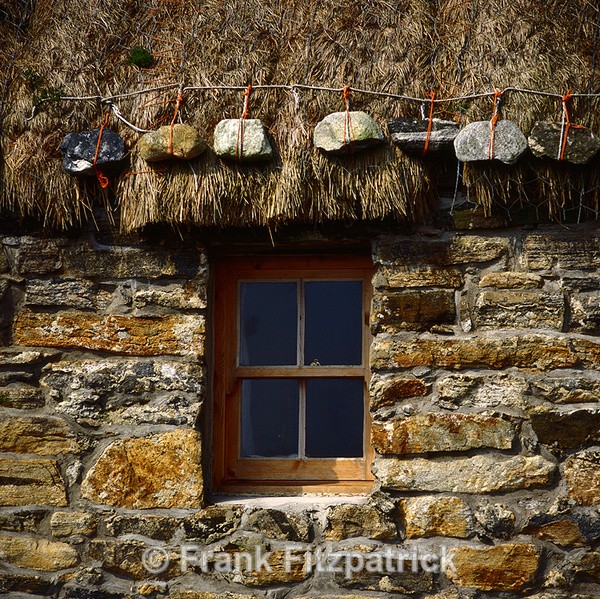 Croft house window detail, Isle of Benbecula - Benbecula