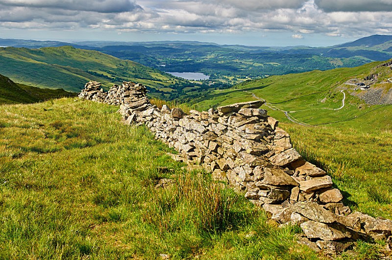 St Ravens Edge near to Kirkstone pass - Lake District Landscapes