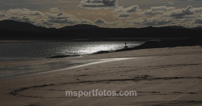 Waiting for a bite on Ards shore - Irelands landscapes