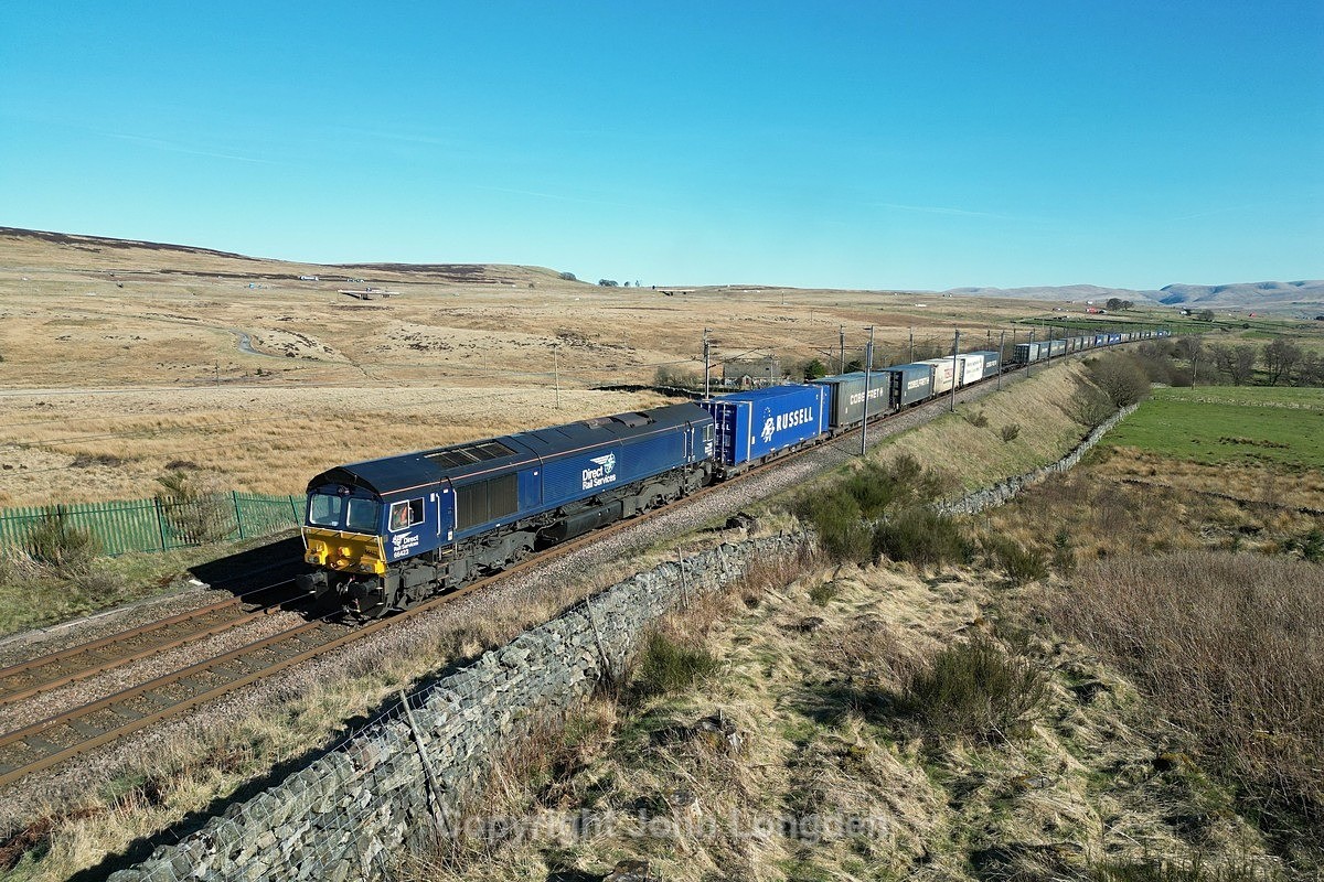JL - 1.4.25 66423 4S44 Daventry - Coatbridge, Shap Wells - Latest shots
