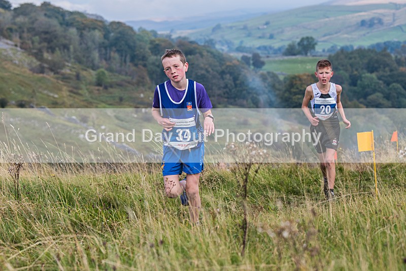Year 7-171 - The English Schools Fell Running Championship Giggleswick Year 7 Sunday 6th October 2024