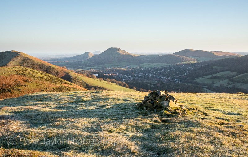 Church Stretton from Callow - The Long Mynd