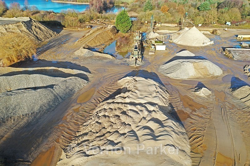 Nar Valley Gravel works - Ariel Landscapes