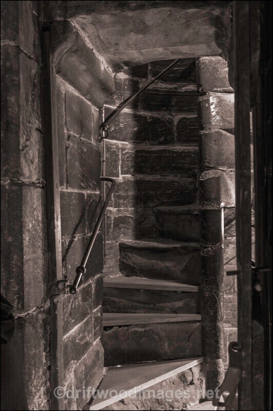 Chester Cathedral stone steps - Chester Cathedral