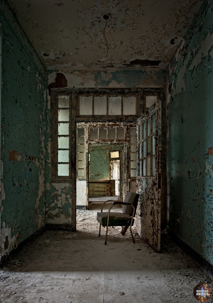 Abandoned Greystone Park Psychiatric Center | Curry Doorway - Greystone Park Psychiatric Center