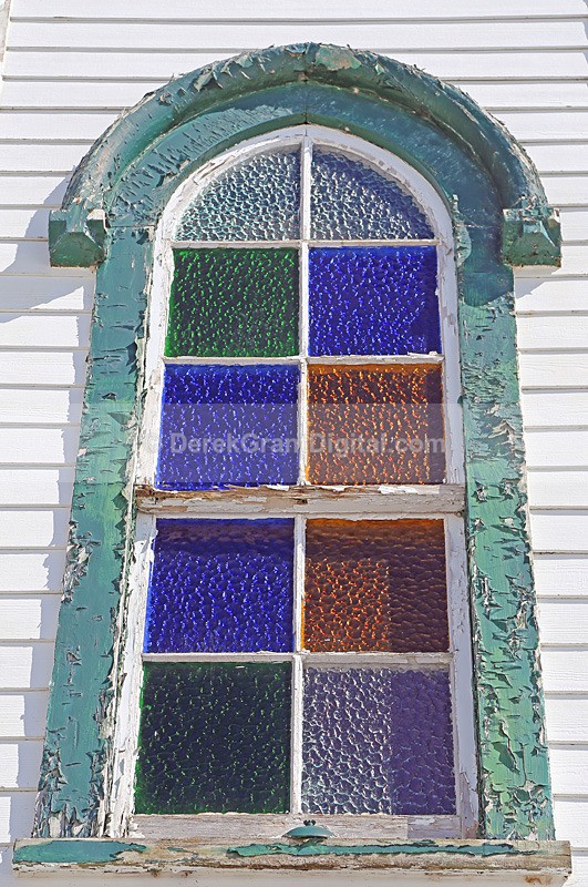 St. Bridget's Stained Glass - 2 Chapel Grove, New Brunswick, Canada - Churches of New Brunswick