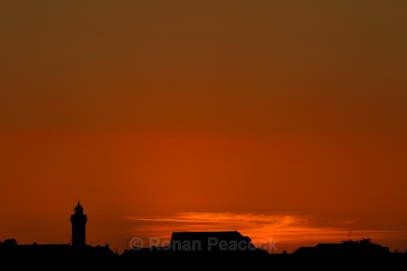 Quiberon sunset 1 - Shapes and Skies