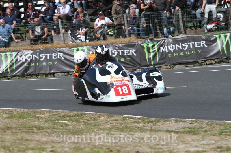 Wayne Lockey / Mark Sayers Ireson Honda / Real Racing - Sure Sidecar Race 1
