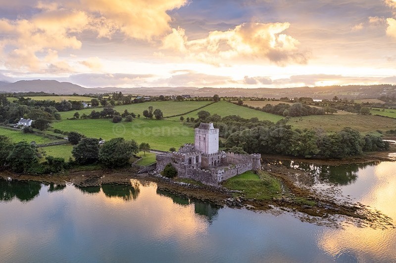 DJI_0269 - Doe Castle & Lackagh