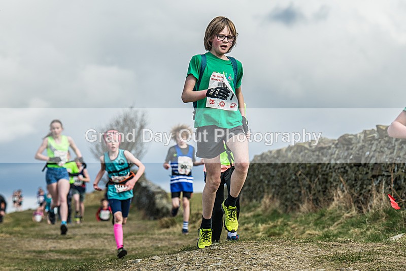 Helm Hill -104 - Kendal Winter League Helm Hill Fell Races (Under 13/15/17 & Seniors) Sunday 16th March 2025