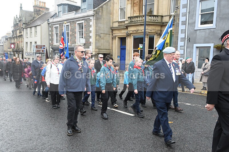 082 - Remembrance Sunday in Selkirk 2025