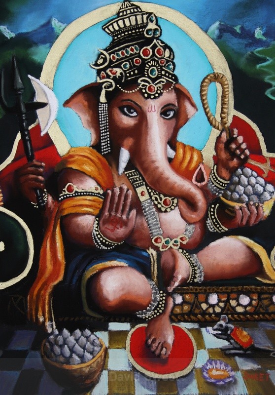 Ganesha - Paintings