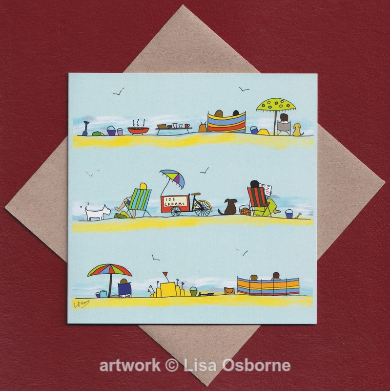 Day at the seaside - Cards