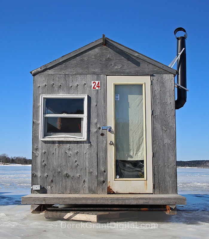 Ice Shack New Brunswick Canada