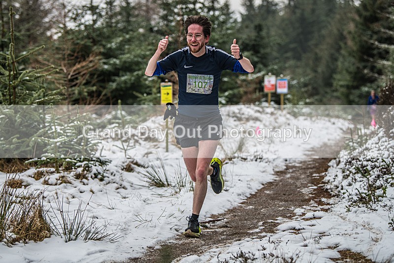 Glentress-1091 - High Terrain Events Glentress 10K 21K & 42K Trail Races Sunday 16th February 2025