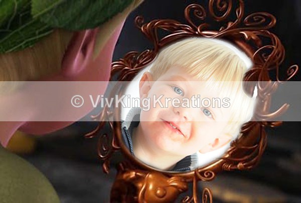 Looking Glass Character - Digital Art Images